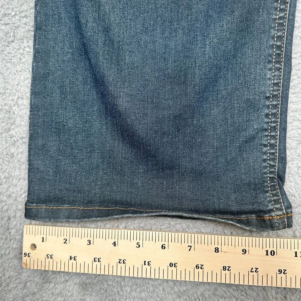 Wrangler Jeans Mens 42x30 Denim Blue Relaxed Fit‎ Bootcut Medium Wash 1098R8TOX